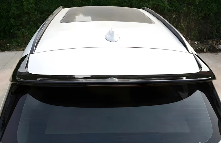 Спойлер Lip (1234 Upgrade, Черный) для BMW X1 F48 2015-2022 гг - изображение 3