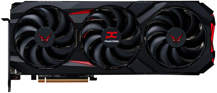 Відеокарта Powercolor PCI-Ex Radeon RX 9070 XT Red Devil OC Edition 16GB GDDR6 (256bit) (20000) (HDMI, 3 x DisplayPort) (RX9070XT 16G-E/OC) - зображення 1