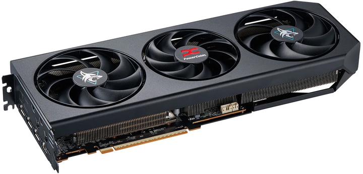 Відеокарта Powercolor PCI-Ex Radeon RX 9070 XT Hellhound OC Edition 16GB GDDR6 (256bit) (20000) (HDMI, 3 x DisplayPort) (RX9070XT 16G-L/OC) - зображення 2