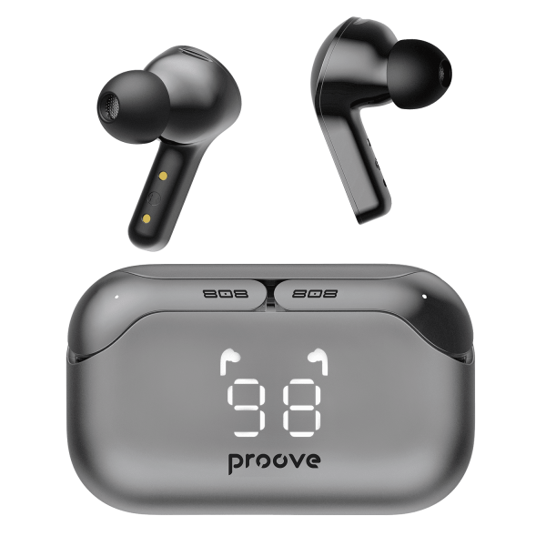 Наушники Proove 808 Power TWS Gray - Фото 1 Наушники Proove 808 Power TWS Gray - зображення 1