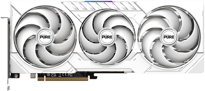 Відеокарта Sapphire PCI-Ex Radeon RX 9070 XT PURE Gaming OC 16GB GDDR6 (256bit) (3010/20000) (2 x HDMI, 2 x DisplayPort) (11348-02-20G) - зображення 1