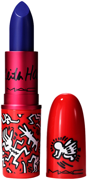 Помада для губ M.A.C Viva Glam X Keith Haring Longwear Canal Blue 3 г (773602640713) - зображення 1