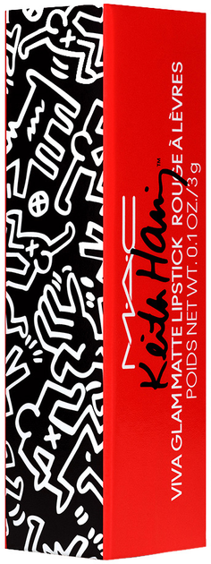 Szminka M.A.C Viva Glam X Keith Haring Longwear Red Haring 3 g (773602640720) - obraz 3