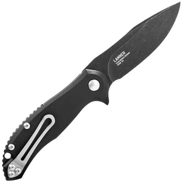 Карманный нож Steel Will Lanner 19 см Черный (SWF35M-09) - изображение 2