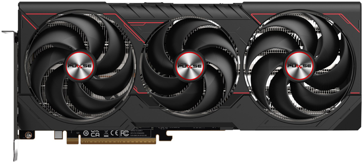 Відеокарта Sapphire PCI-Ex Radeon RX 9070 XT PULSE Gaming 16GB GDDR6 (256bit) (2970/20000) (2 x HDMI, 2 x DisplayPort) (11348-03-20G) - зображення 1