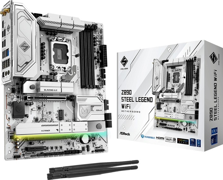 Płyta główna ASRock Z890 Steel Legend WiFi (s1851, Intel Z890, PCI-Ex16) - obraz 6