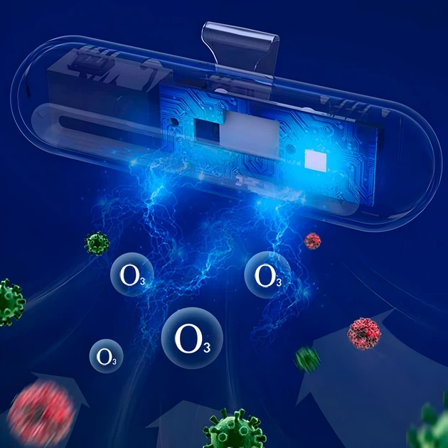 Стерилізатор озонатор BauTech універсальний із USB Білий (1015-570-00) - зображення 12