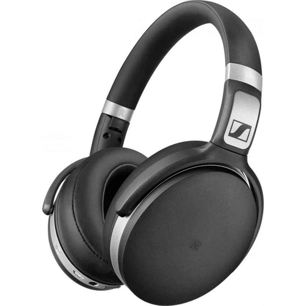 Навушники накладні Sennheiser HD 4.50BTNC Wireless ANC Bluetooth/NFC-модуль Чорний (1015-287-00) - зображення 2