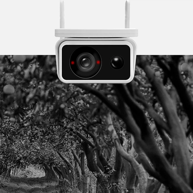IP камера відеоспостереження BauTech Вулична 4MP WiFi Білий (1015-568-00) - зображення 11