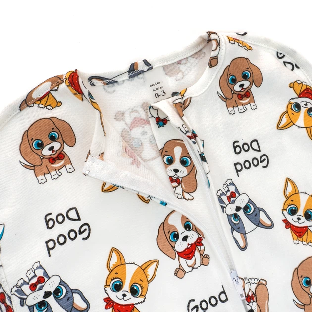 Пеленка-кокон Dexter`s для новорожденных cute dogs 0-3м - Фото 2 Пеленка-кокон Dexter`s для новорожденных cute dogs 0-3м - изображение 2