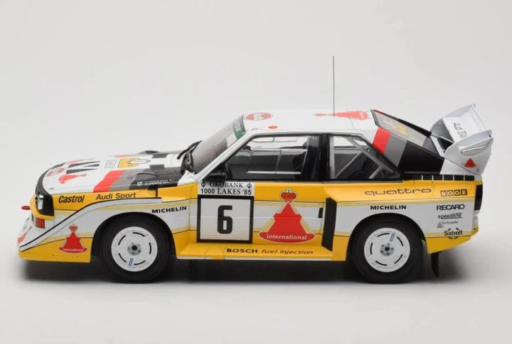 Модель автомобиля Audi Sport Quattro S1 E2 #6 Rallye 1000 Lakes
