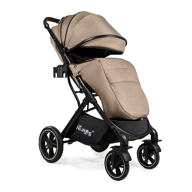Прогулянкова коляска Ninos Nava, Khaki, хакі - изображение 6