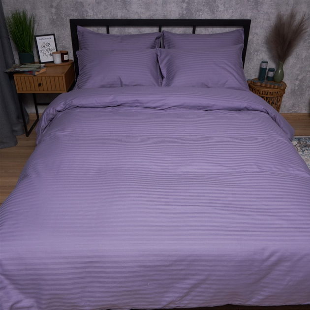 Постільний набір Moon&Star підковдра 175х210 + 2 наволочки 70х70 Satin Stripe Soft Lilac (MS-890000848) від Rozetka на платформі USKIDKA Акція на Постільний набір Moon&Star підковдра 175х210 + 2 наволочки 70х70 Satin Stripe Soft Lilac (MS-890000848) від Rozetka
