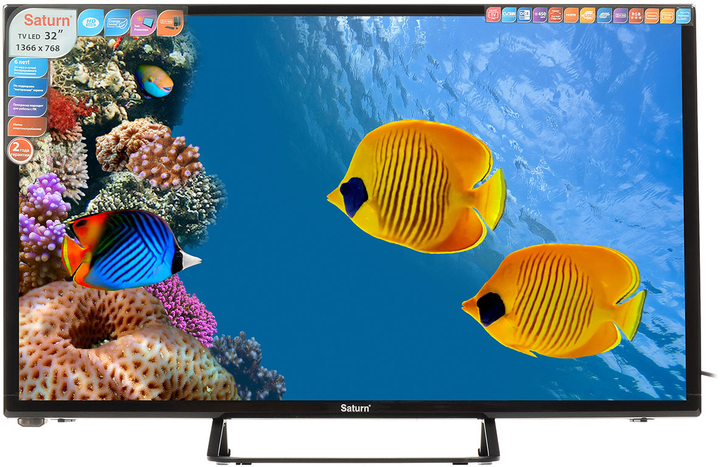 Телевизор Saturn LED32HD900UST2 купить в интернет-магазине ROZETKA ...