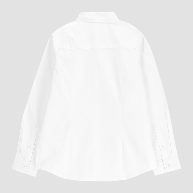 Детская рубашка для мальчика Coccodrillo Elegant Junior Boy WC5136103EJB-001 128 см Белая (5904986513903) 