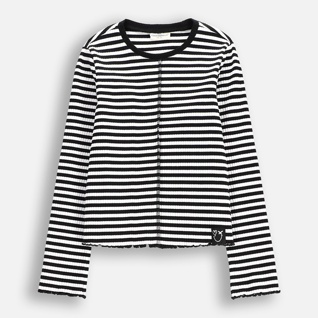 Детский лонгслив для девочки Coccodrillo Rebel Girl Junior WC5143101RGJ-022 134 см Разноцветный (5904986495179) 