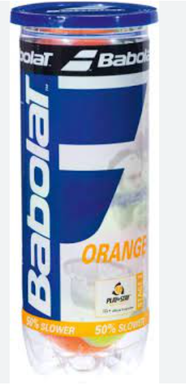 М'ячі для тенісу Babolat ORANGE 3 ball - Фото 1 М'ячі для тенісу Babolat ORANGE 3 ball - зображення 1
