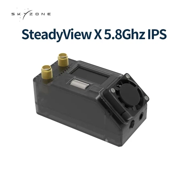 Відеоприймач Skyzone SteadyView X 5.8GHz - Фото 1 Відеоприймач Skyzone SteadyView X 5.8GHz - зображення 1