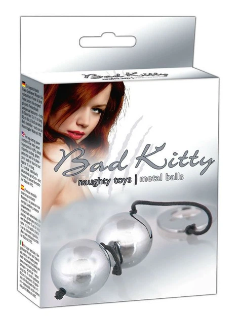 Супер-тяжелые вагинальные шарики Bad Kitty Naughty Toys Metal Balls (17567000000000000) - Фото 5 Супер-тяжелые вагинальные шарики Bad Kitty Naughty Toys Metal Balls (17567000000000000) - изображение 5