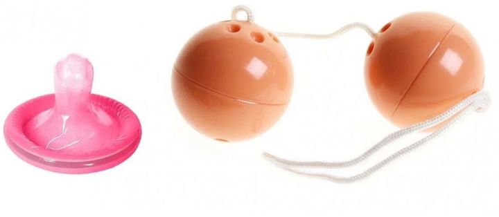 Вагинальные шарики на нитке белые Vibratone Balls (00887000000000000) - изображение 2