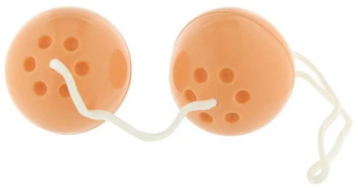 Вагинальные шарики на нитке белые Vibratone Balls (00887000000000000) - зображення 4