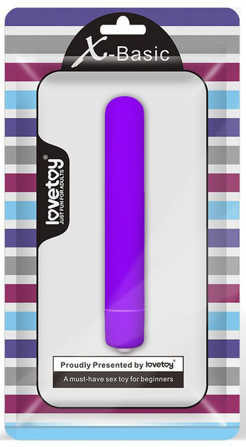 Вибропуля Lovetoy X-Basic Bullet 10 Speeds цвет фиолетовый (20865017000000000) - изображение 7