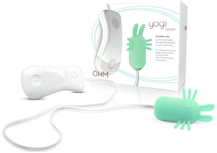 Виброяйцо Blush Novelties Ohm Yogi Teaser цвет зеленый (17850010000000000) - изображение 3