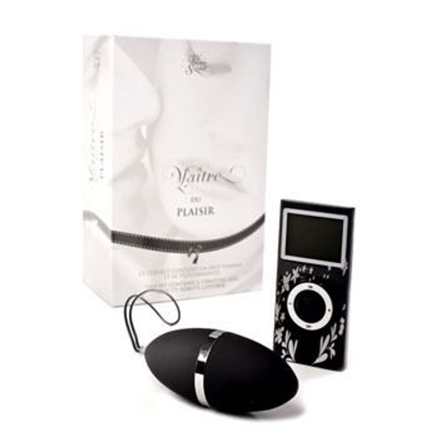 Виброяйцо Plaisirs Secrets на дистанційному управлінні Vibrating Egg колір чорний (12111005000000000) - зображення 1