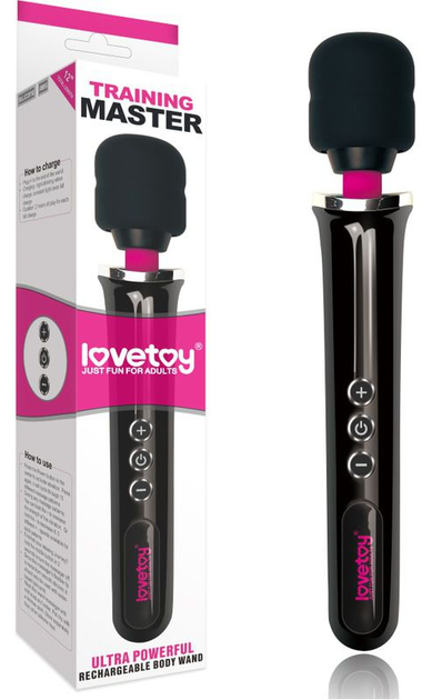 Вибромассажер Lovetoy Training Master Ultra Powerful Rechargeable Body Wand (20860000000000000) - изображение 7