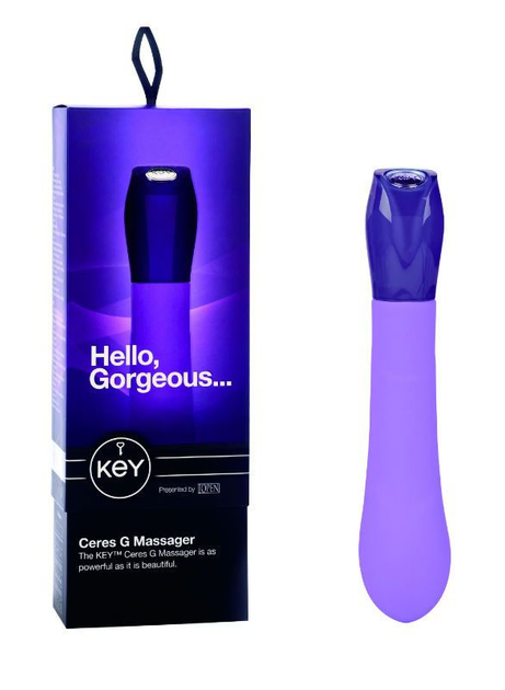 Вибромассажер Key by Jopen Ceres G-Spot цвет фиолетовый (12782017000000000) - изображение 6