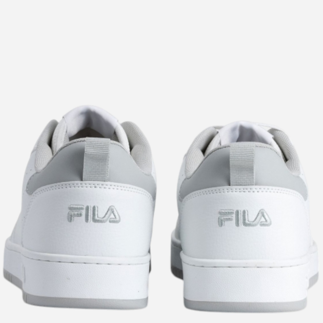 Чоловічі снікери Fila Rega FFM0308-13096 40 25.5 см Білий/Сірий (8720905130108) - зображення 3