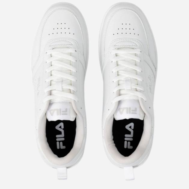 Sneakersy męskie do kostki Fila Rega FFM0308-13096 44 28.5 cm Biały/Szary (8720905130092) - obraz 4