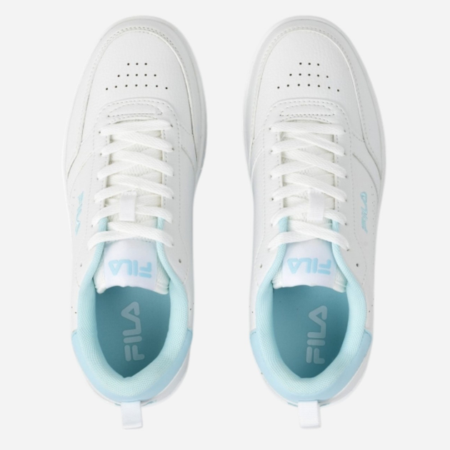 Sneakersy damskie do kostki Fila Rega Wmn FFW0407-13395 38 23.5 cm Biały/Niebieski (8720905108794) - obraz 4