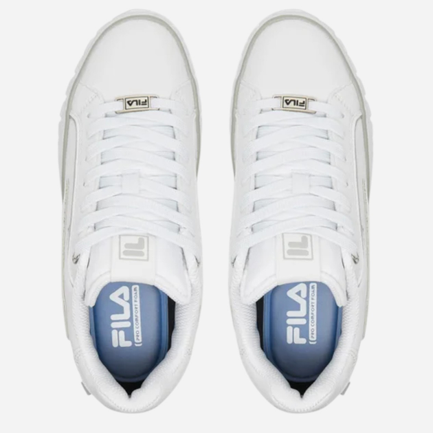 Sneakersy damskie na platformie Fila Sintra Wmn FFW0493-10004 38 23.5 cm Białe (8720905060825) - obraz 4