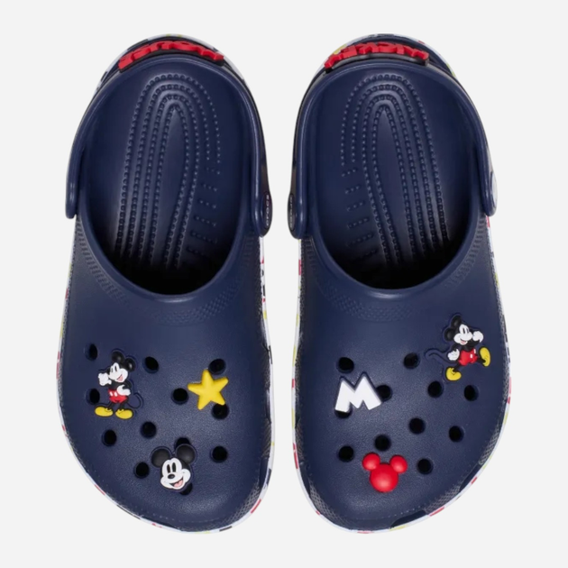 Дитячі крокси-сабо для хлопчика Crocs Classic Mickey Friends Clog T 210888-90H 24-25 (C8) Темно-сині (198445132681) - зображення 5