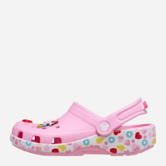 Дитячі крокси-сабо для дівчинки Crocs Classic Mickey Minnie Friends Clog Kids T 210894-90H 22-23 (C6) Рожеві (198445132797) - зображення 3