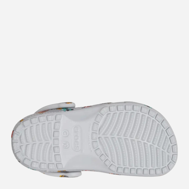 Chodaki chłopięce Crocs Classic Race Cars Graphic Clog Kids T 210992-1NN 23-24 (C7) Szare (198445121258) - obraz 5