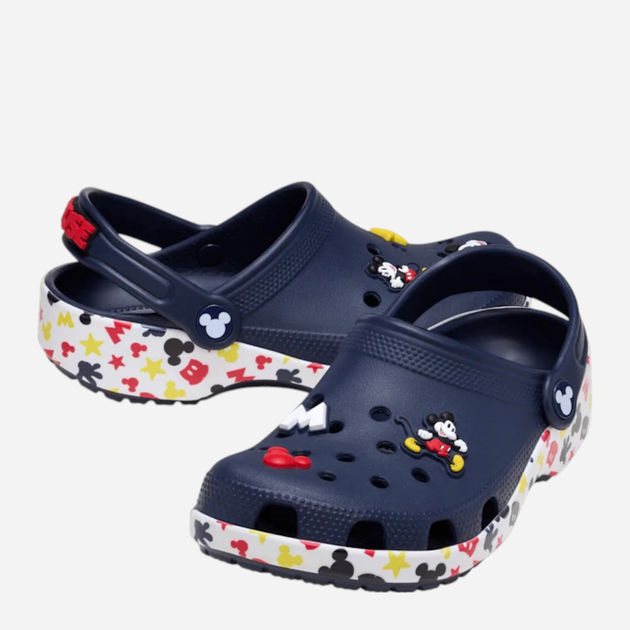 Дитячі крокси-сабо для хлопчика Crocs Classic Mickey Friends Clog Kids 211148-90H 33-34 (J24) Темно-сині (198445133763) - зображення 3
