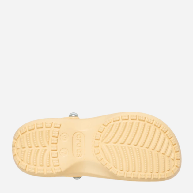 Chodaki damskie Crocs Classic Platform Pearl Clog 211231-78Z 36-37 (W6) Żółte (198445137396) - obraz 6