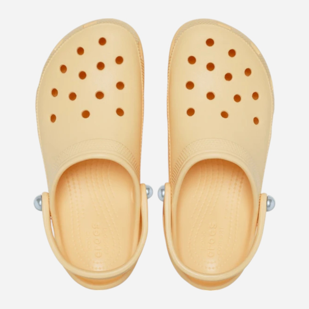Chodaki damskie Crocs Classic Platform Pearl Clog 211231-78Z 41-42 (W10) Żółte (198445137358) - obraz 4