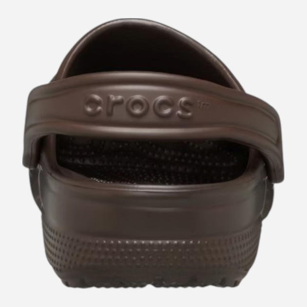 Жіночі крокси Crocs Classic 10001-21Q 37-38 (M5/W7) Темно-коричневі (198445129537) - зображення 6