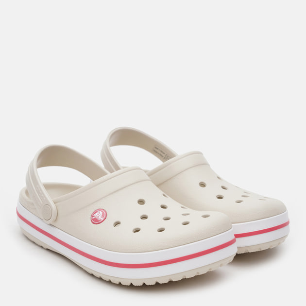 Chodaki męskie Crocs Crocband 11016-1AS 47 (M12/W14) Beżowe (887350869378) - obraz 3