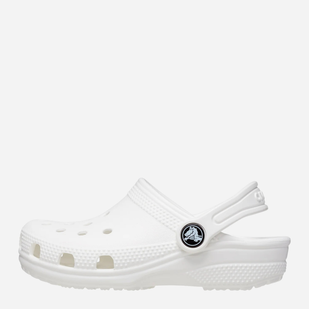 Chodaki dziecięce Crocs Classic Kids Clog T 206990-100 23-24 (C7) Białe (191448733015) - obraz 3