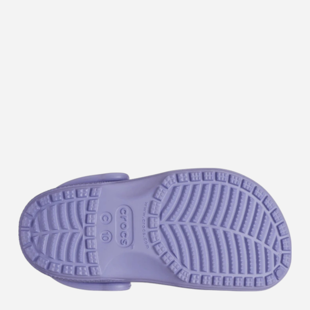 Chodaki dziecięce dla dziewczynki Crocs Classic Kids Clog T 206990-5BN 25-26 (C9) Fioletowe (198445102790) - obraz 6