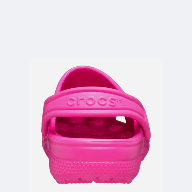 Chodaki dziecięce dla dziewczynki Crocs Classic Kids Clog T 206990-6TW 23-24 (C7) Jasnoróżowe (196265747030) - obraz 4