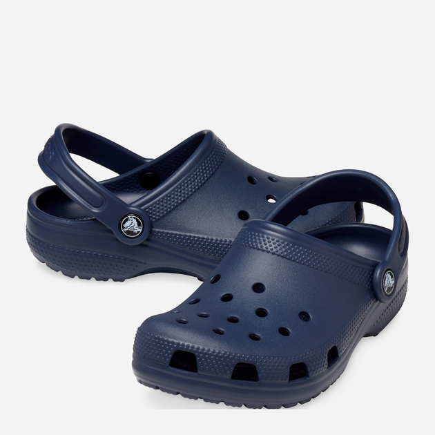 Дитячі крокси-сабо для хлопчика Crocs Classic Kids Clog K 206991-410 28-29 Темно-сині (191448735002) - зображення 3