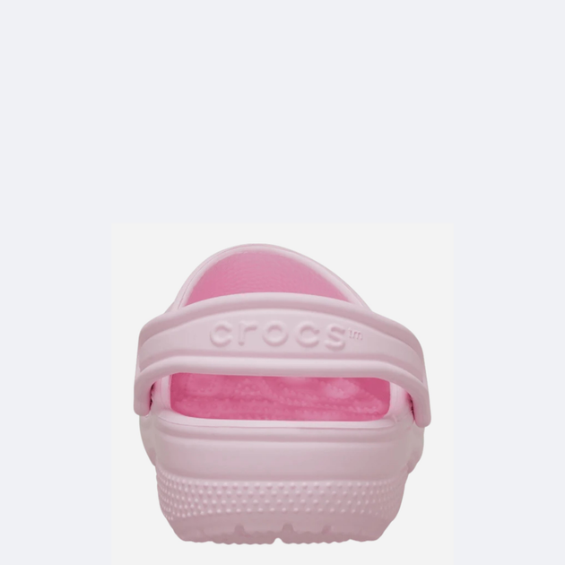 Дитячі крокси-сабо для дівчинки Crocs Classic Kids Clog K 206991-6ZW 28-29 (C11) Блідо-рожеві (198445103193) - зображення 5