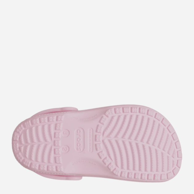 Дитячі крокси-сабо для дівчинки Crocs Classic Kids Clog K 206991-6ZW 29-30 (C12) Блідо-рожеві (198445103209) - зображення 6