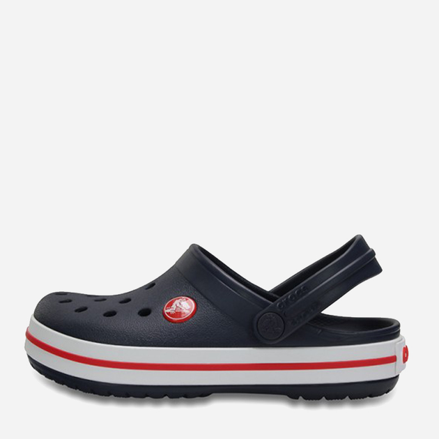 Дитячі крокси-сабо для хлопчика Crocs 207005-485 24-25 (C8) Темно-сині з червоним (191448738232) - зображення 3