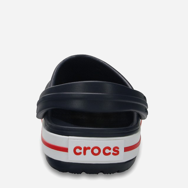 Дитячі крокси-сабо для хлопчика Crocs 207005-485 24-25 (C8) Темно-сині з червоним (191448738232) - зображення 6